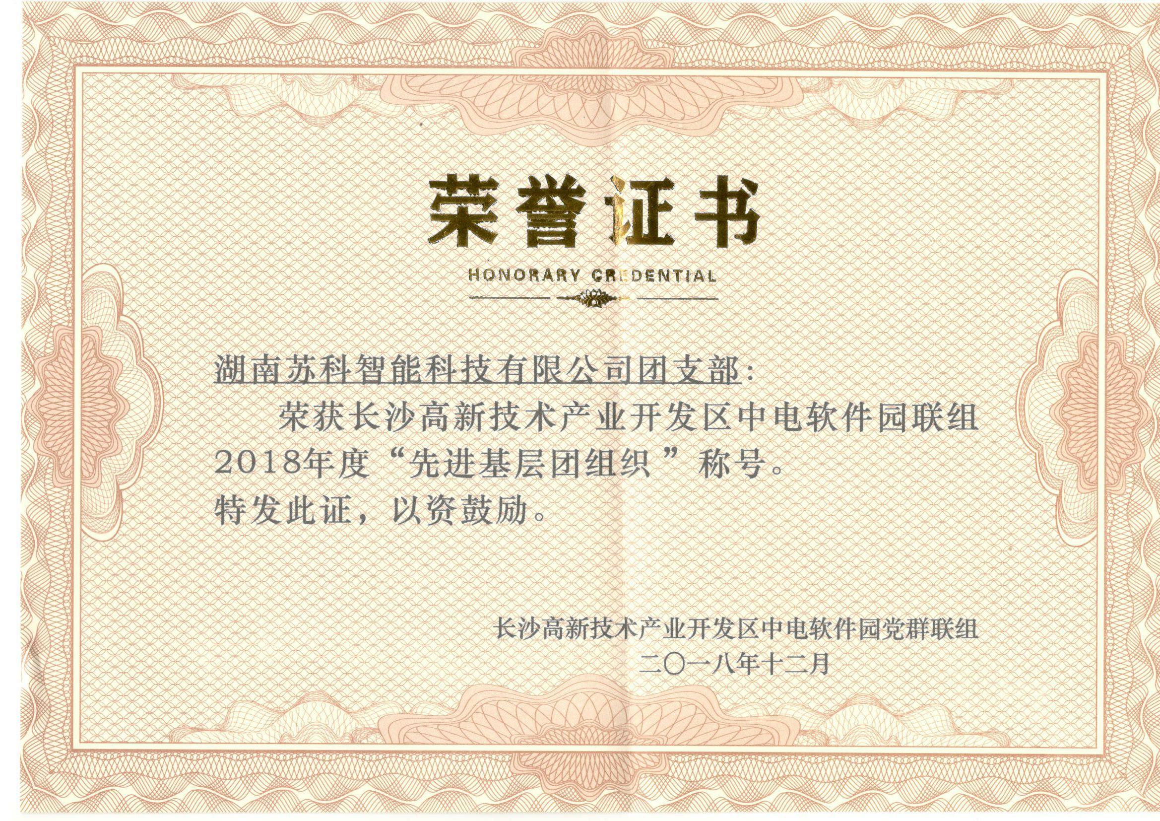 先进基层团组织