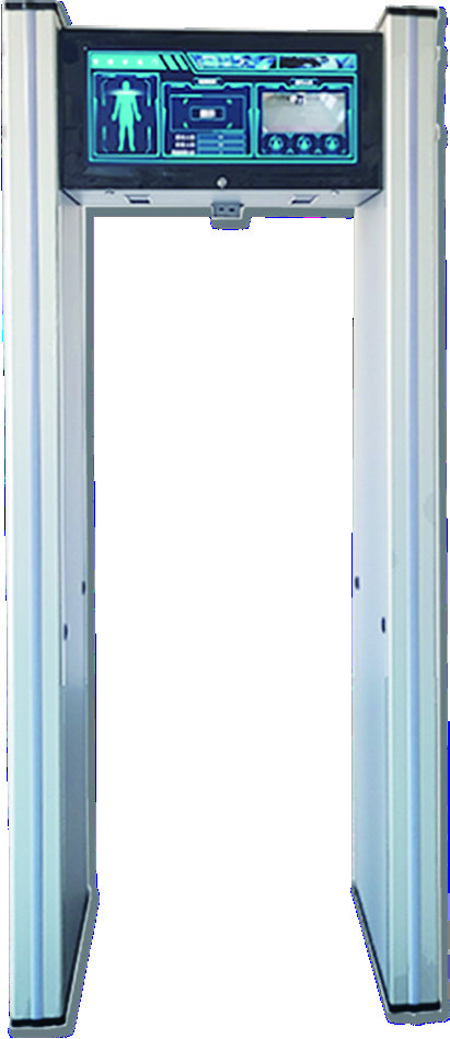 智能金属测温门